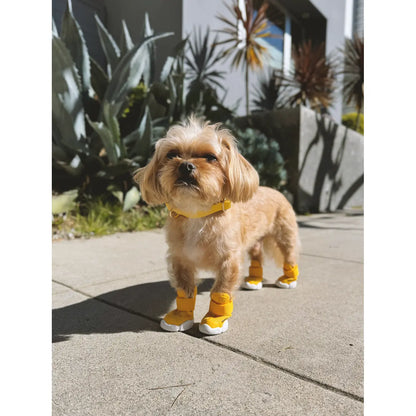 Rifruf Breathable Non-Slip Pet Sneakers - Set of 2 Lightweight Paw Protection Footwear for Dogs and Cats