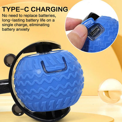Rechargeable Interactive Cat Toy Ball - Durable Teaser for Indoor Play and Exercise (1 or 2 Count)